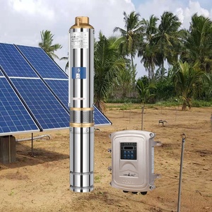 Pompe à eau solaire 125m <span class=keywords><strong>6m3</strong></span>/h 110V 1500W, pompe à eau solaire CC, pompe à eau submersible pour puits profond - Product Image 5