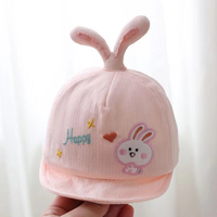 Gorra de Béisbol de Algodón Puro para Bebés, con Visera, Protección Solar, para Recién Nacidos, Niños y Niñas, Primavera, Otoño, Aire Libre