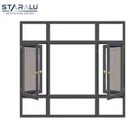 Isolierglas-Aluminiumfenster für Wohnungsrenovierung mit Reibungslosem Betrieb, Stabilem Rahmen und Modernem Erscheinungsbild