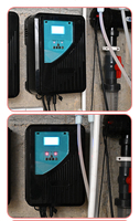 Chlorinateur au sel PIKES pour piscine, affichage OLED à six niveaux, plaque en titane amovible, réparation automatique de la polarité, nettoyage