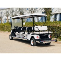 Voiturette de golf électrique tout-terrain 72V 6 places homologuée pour la route, idéale pour le tourisme et les clubs