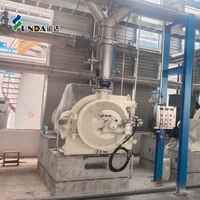 Raffineur à double disque Yunda SS304 pour pulpe à faible consistance (2-5% de consistance à l'entrée), 380V, capacité 2500 L/min, plaque rotor-stator