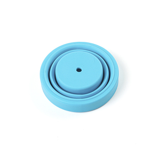 แก้วซิลิโคนพับได้ เกรดอาหาร ขายตรงจากโรงงาน ขนาดกะทัดรัด น้ำหนักเบา - Product Image 6