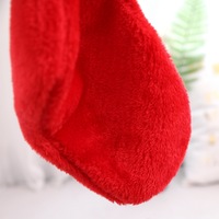 Cappello di Natale in Peluche di Alta Qualità, Ecologico, Personalizzabile, Regolabile, per Adulti e Bambini, per le Festività