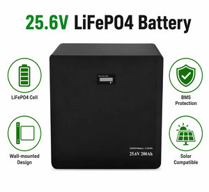 Batteries murales au lithium fer phosphate de 2,6 kWh et 5,2 kWh compatibles avec diverses marques d'onduleurs - Product Image 4