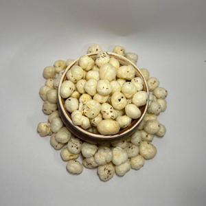 Raw Makhana Fox Nuts 5 Suta 16 mm Extra-Large Size Premium Puffing Grade Product of India - Product Image 1