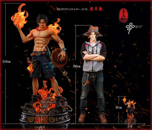 Figurine de dessin animé japonais GK LC Portgas <span class=keywords><strong>D</strong></span> <span class=keywords><strong>Ace</strong></span> 1:6 pour collection - Product Image 1