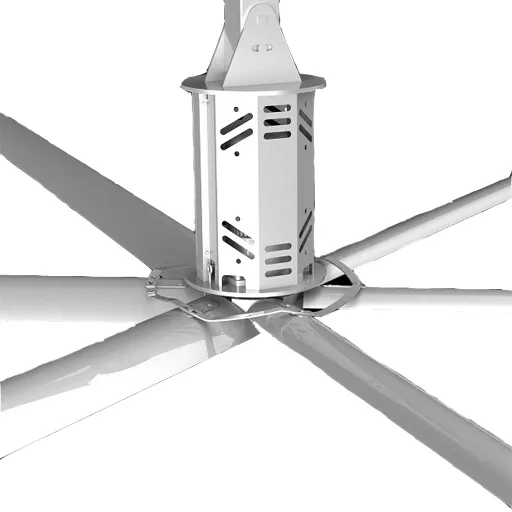 7.32m enerji tasarrufu HVLS büyük hava sirkülasyonu endüstriyel tavan fanı asılı atölye fabrika fan