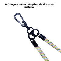 Cordon de sécurité multifonctionnel réglable/détachable 3-en-1 anti-perte pour téléphone portable, à porter en bandoulière/dos/col/poignet pour coque d'iPhone