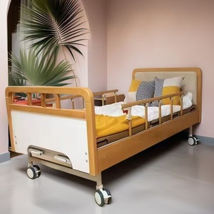 Jiaxin Manual Nursing <b>Bed</b> 2020x1020x500mm Single Double Crank Elderly Rehabilitation Home Use - Product Image 2