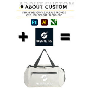 Bolsa de lona personalizada promocional logotipo personalizado bolsa organizadora de viaje de alta calidad conjunto de bolsa de lona de gimnasio para hombres - Product Image 3