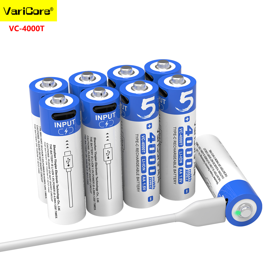 1.5v Usb Rechargeable | Ebl 3300mwh Lithium Double A Batteries 1.5v Usb Rechargeable | Ebl 3300mwh Lithium Double A Batteries