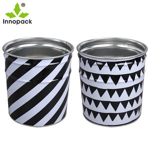 Contenedor de hojalata de alta calidad, anticorrosión y antioxidante, apto para uso alimentario, capacidad de 13 kg, venta directa de fábrica, cubeta metálica de 13 L - Product Image 4