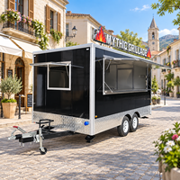 Etodevice Remorque alimentaire de 13,1 pieds pour tacos, jus, vente de rue et stand de concession