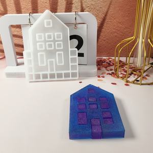 Molde de silicona de barra rectangular pequeño personalizado respetuoso con el medio ambiente molde de yeso de fácil uso X0002 para accesorios para hornear herramientas para pasteles puntiagudas - Product Image 2