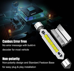 Canbus 3W 12V ampoule LED feston 28MM 31MM 36MM <span class=keywords><strong>feux</strong></span> de voiture LED intérieur lecture dôme <span class=keywords><strong>plaque</strong></span> d'immatriculation lumières LED pour voiture - Product Image 3