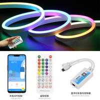 Kit de bande LED DC12V 5M Magic Flexible étanche extérieur bandes LED intelligentes 3535 SMD IP67 avec pilote de LED