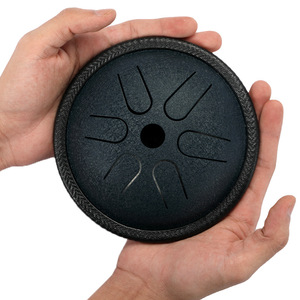 5.5 Inch Mini Pocket Steel Tongue <b>Drum</b> 6 Tone Hand <b>Drum</b> for Kids Beginners Stress Relief Healing Music Gift - Product Image 2