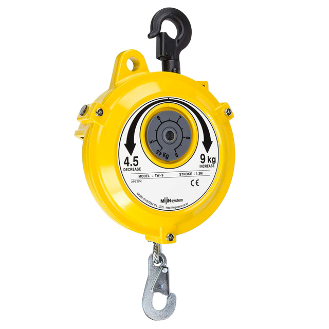 10KG 15-22kg Aluminum Alloy Spring Balance Customizable Hanging Tool Balancer for Industrial Use