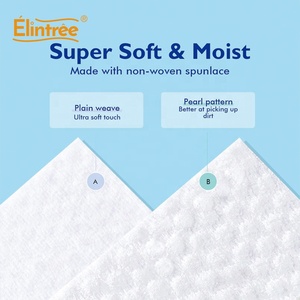 Lenços Umedecidos Personalizados Elintree Sem Plástico Originais para Bebês Biodegradáveis - Product Image 4