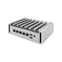 Mini PC 5*2.5G Gigabit LAN Ports Pare-feu de sécurité d'entreprise Serveur VPN pFsense Routeur Appareil N100 Linux Mini PC industriel