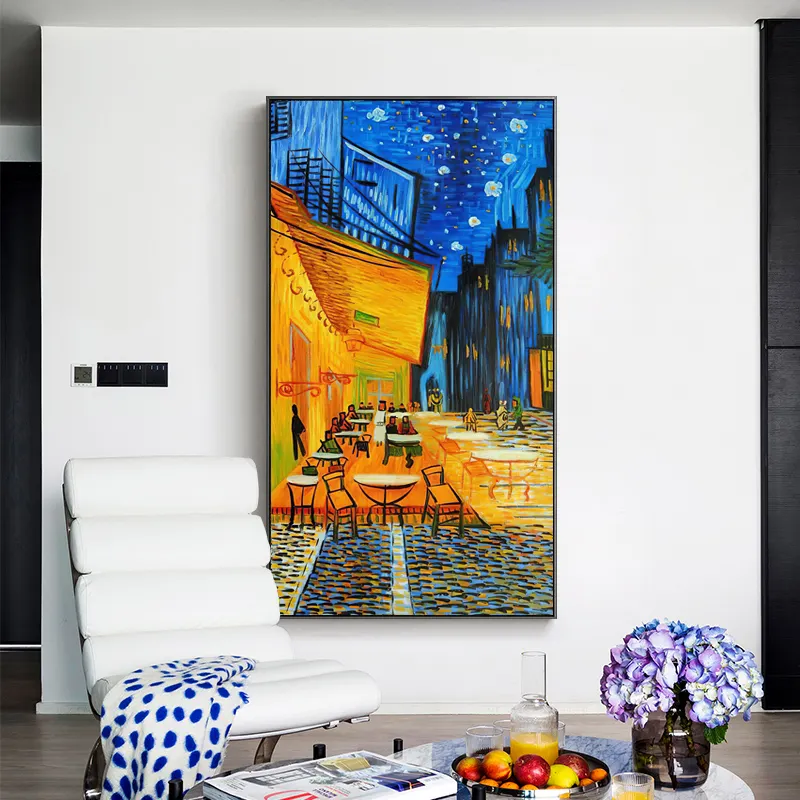 Van Gogh resimleri soyut tuval duvar sanatı ev dekor oturma odası için otel dekorasyon için boyama