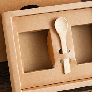 Cajas de Regalo de Papel Kraft con Logotipo Personalizado para Suplementos para la Salud, Caja de Pañuelos al por Mayor - Product Image 3