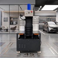Presse à bagues de suspension hydraulique bidirectionnelle Amsxzo HY-3001 220V à course réglable, outil de dépose de bagues de suspension automobile