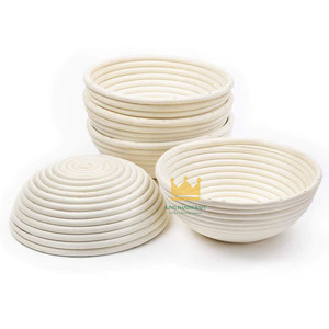 Customized Round Bread Banneton Anti-Spirit Basket Brotform Dough Rattan Bowl Bread Fermentation Basket Perfect for Artisan - Product Image 2