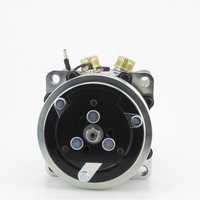 Compresor de Aire Acondicionado Universal para Automóvil de 24 V, 7H15-WZ 132X 8pk SD709 SD8112, Compresor de Aire Eléctrico para Aire Acondicionado de Automóvil