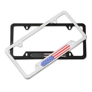 New Style Custom Design Plastic <b>License</b> Plate Holder for USA Cars Decoration - Product Image 2