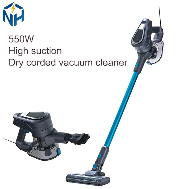 550W Wired Model 5m Long Dust Cup 1.2L Large Suction Power Commercial Household Handheld Vacuum Cleaner