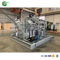 Compresor de Gas Natural Certificado CE de Alto Rendimiento, Entrada de 30 Bar, Salida de 250 Bar, Flujo de 1.52 Nm3/min, Compresor de Pistón