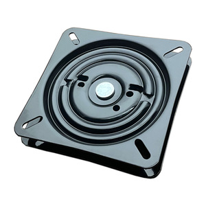 Placa Giratoria Cuadrada de 120 mm, Base Giratoria de Acero Laminado en Frío para Muebles, Uso en Interiores - Product Image 3