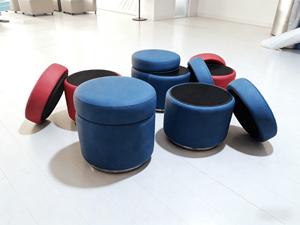 โรงงานนิสโก้ขายส่งโดยตรง เก้าอี้พับเก็บได้หุ้มผ้าอย่างดี ทันสมัย ทนทาน ถอดซักได้ เหมาะสำหรับใช้ในบ้าน ห้องนอน - Product Image 6