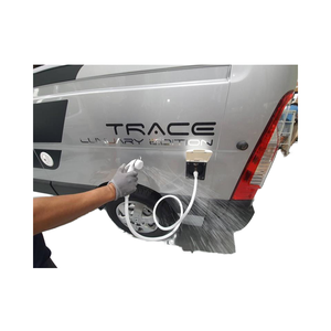 Douche à main ACACIA avec tuyau et pommeau, protection IP44, matériau ABS, pour camping, camping-car/camping-car/<span class=keywords><strong>caravane</strong></span> - Product Image 1