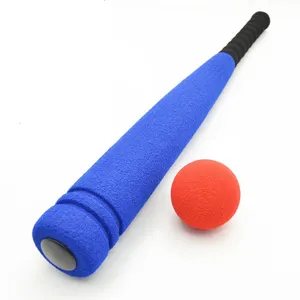 Bastão de baseball para crianças, bastão de plástico leve e seguro, espuma eva para brinquedos