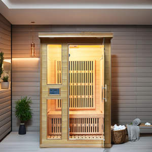 Body Relax Recovery Sauna Indoor Fern infrarot Trocken dampf Sauna Raum für <span class=keywords><strong>2</strong></span> Personen - Product Image 6