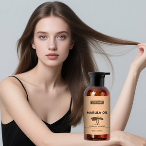 Livraison rapide 500ml naturel bio Anti-frisottis huile de Marula sans Silicone hydratant cheveux shampooing en vrac - Product Image 1