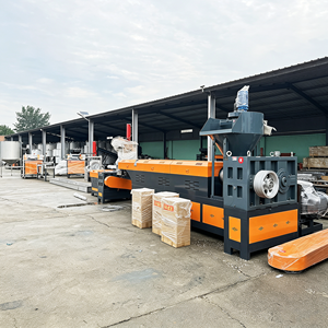 Size Single Fully Automatic PLC Remote Touch Screen Extruder Custom Screw Element Granulator Plant Cheap Price Supplier Forced - Product Image 2