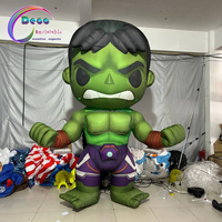 Décoration de vacances Gonflable Cartoon Charater Modèle Vert Gonflable Cartoon Man
