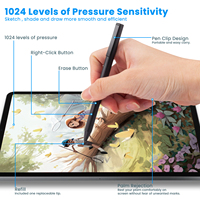 Pensil Kapasitif Ujung Dapat Diganti Pena S Penjualan TERBAIK UNTUK Tablet Microsoft Surface Pro StylusCustomized Capacitive Screen Smart