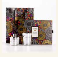 Zweifarbiger Aromakerzen-Geschenkset Galvanisiert mit Duft für Hochzeiten, Geburtstage, Weihnachten – Kerzen-Diffusor-Set