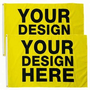 Outdoor Advertising Wholesale 100D Polyester Flying Customized Logo Printing 90*150cm Custom <b>Flags</b> - Product Image 6