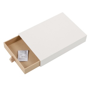 Wholesale sliding paper box cardboard sliding gift box unique custom printing paper cardboard sliding sleeve and tray gift box