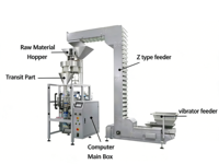 Machine d'emballage automatique YH pour granulés de 500g à 1000g, idéale pour les cacahuètes, les noix, les biscuits, le maïs soufflé et les chips de pommes de terre