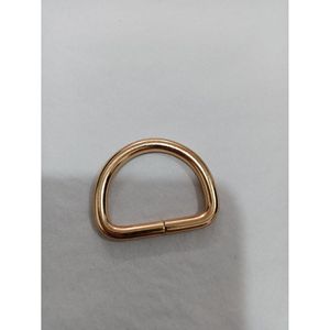 Hebilla de Metal en Forma de D de 3.8mm 6x5D para Decoración de Bolsos, Herraje Resistente - Product Image 1