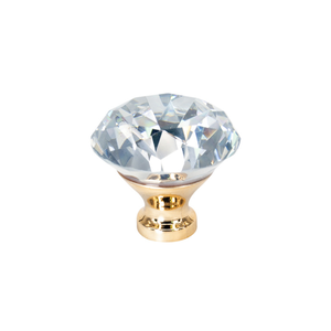 Tiradores y Pomos de Cristal de <span class=keywords><strong>Diamante</strong></span> de 30 mm, Modernos y Lujosos, para Gabinetes de Cocina, Sala de Estar, Hotel, Decoración del Hogar - Product Image 4