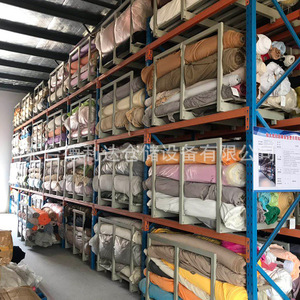 Cantilever Racks Steel Heavy Duty 6000mm Blue Screw Assembly Storage Shelves For Fabric Wholesale - Product Image 1