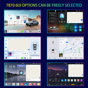Máy nghe nhạc DVD ô tô đa năng 7870 256GB Octa-Core, màn hình 2K, Android 13, tích hợp DSP, CarPlay, GPS - Đầu DVD DVR ô tô, nguồn gốc nhà máy - Product Image 6